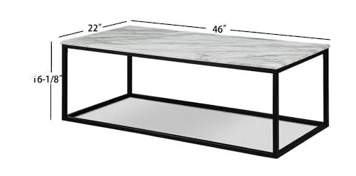 ADOLA 3-PK NESTING TABLE WHITE