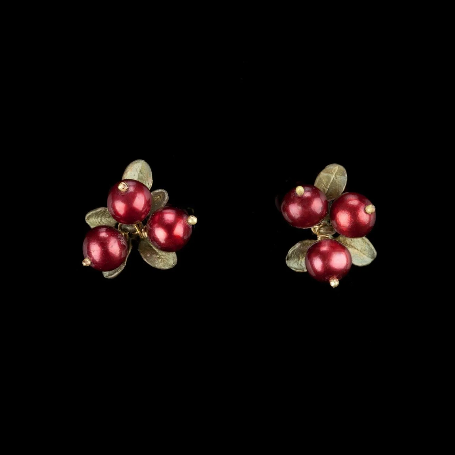 Cranberry Earrings - Clip