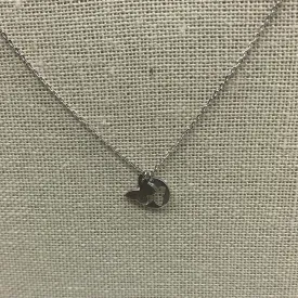 Double butterfly necklace