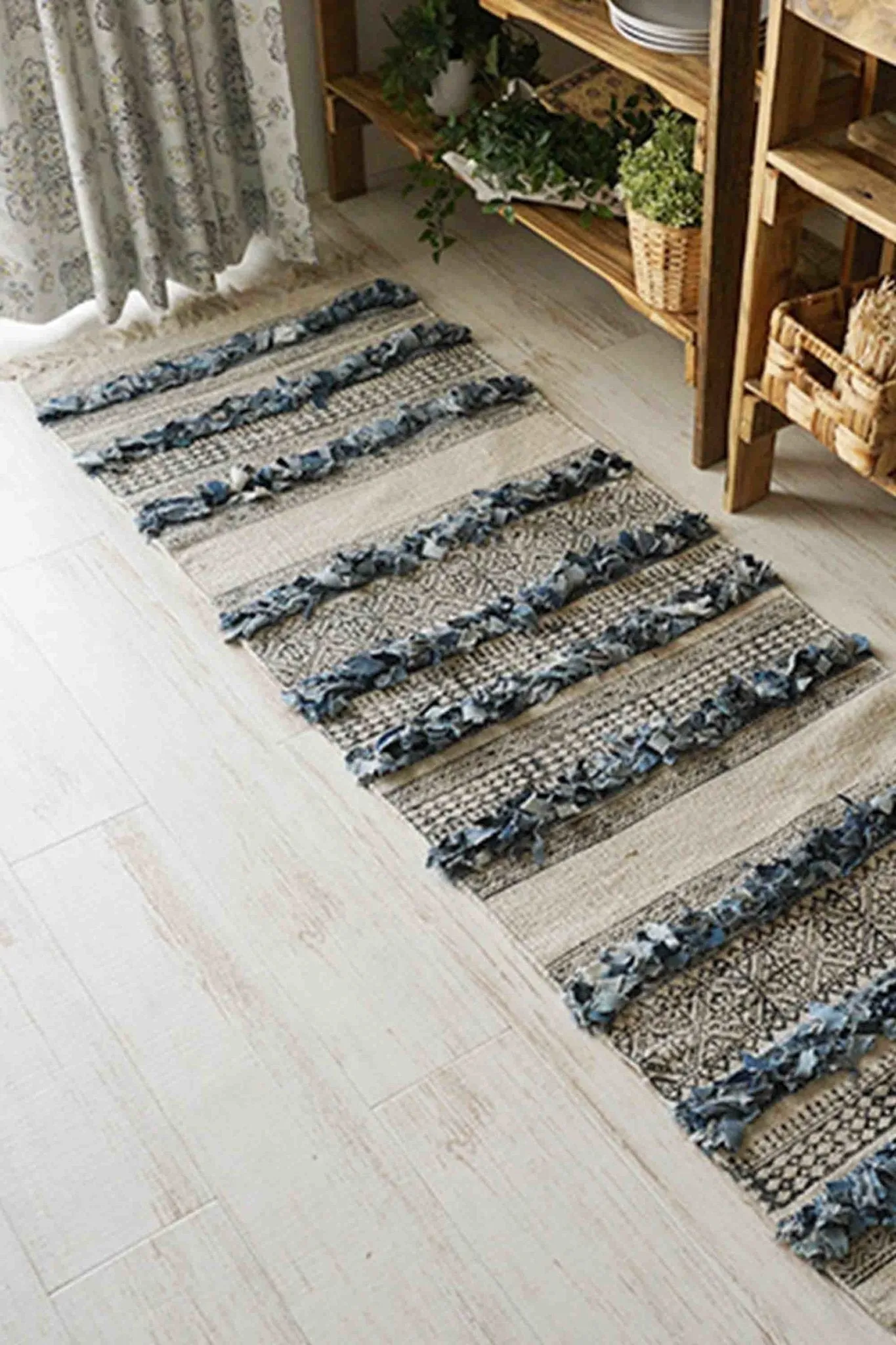 DURBAN - BLOCK PRINTED FLOOR RUNNER