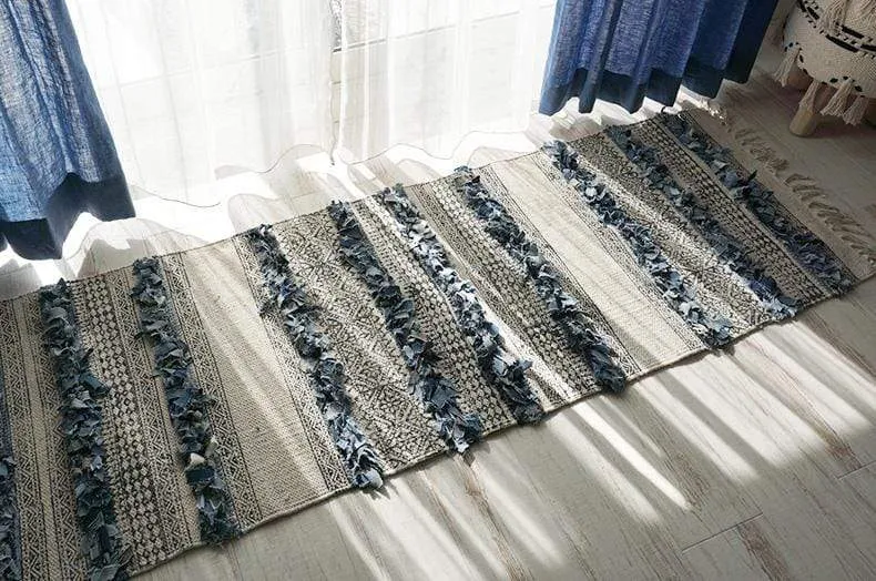 DURBAN - BLOCK PRINTED FLOOR RUNNER