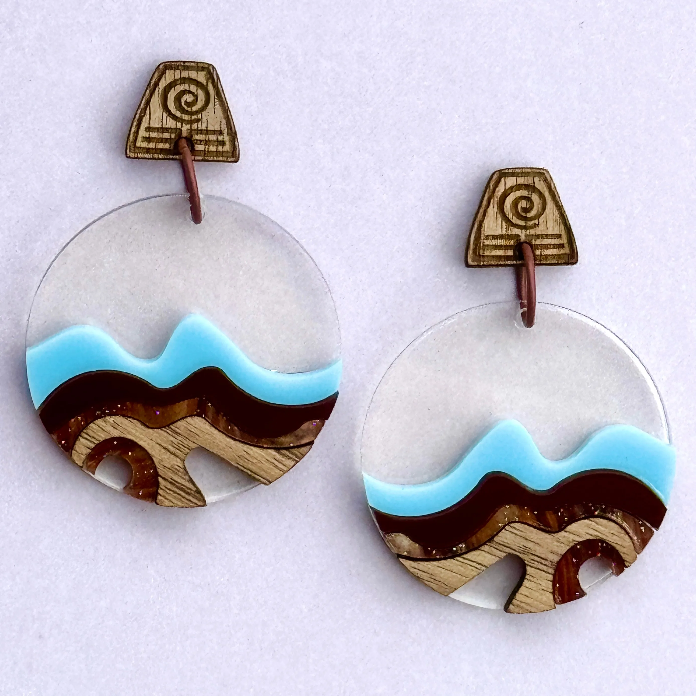 Earth 🪨 - earrings - Set of 2
