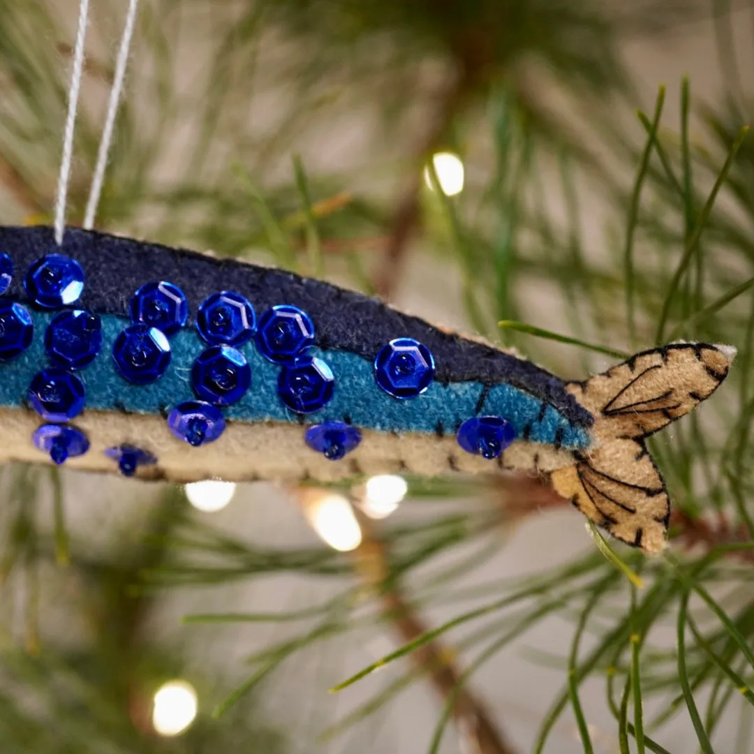 Felt Christmas Mackerel