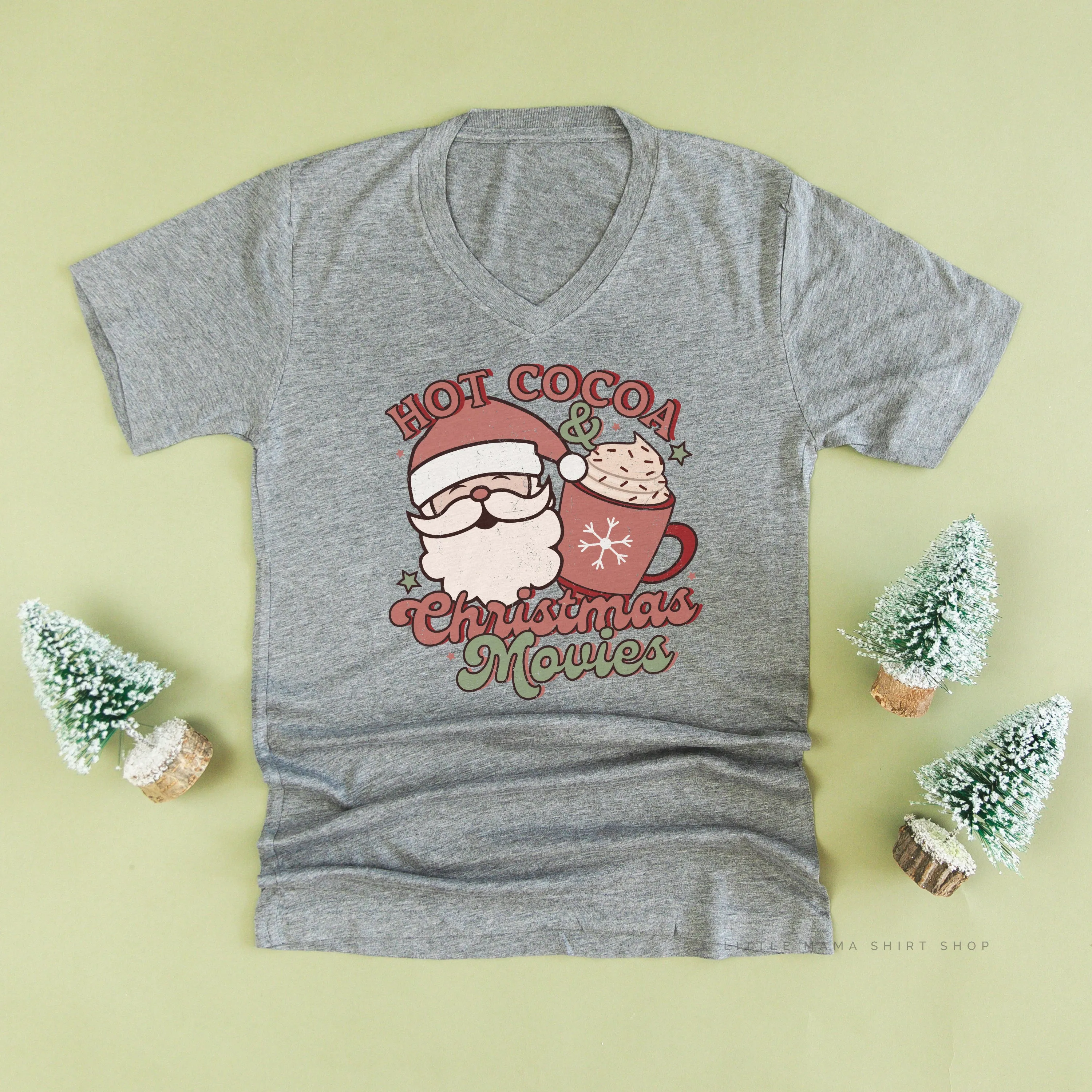 Hot Cocoa & Christmas Movies - Unisex Tee