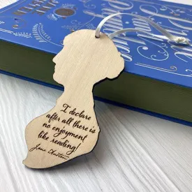 Jane Austen Pride and Prejudice Silhouette Decoration