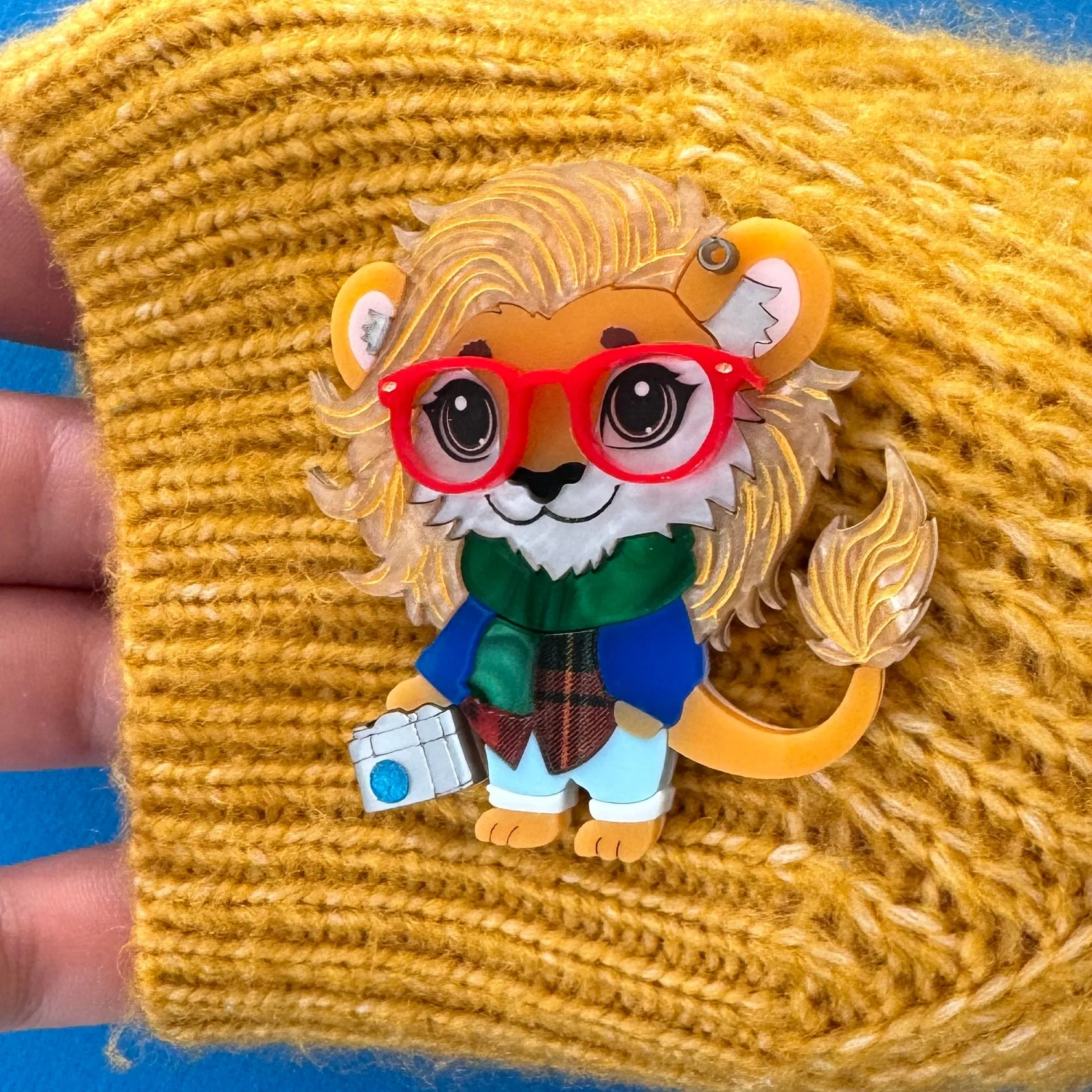 Leo the Lion 🦁 - Brooch