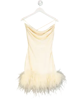 Melrose Haus Cream Allsha/ivy Mini Dress UK XS
