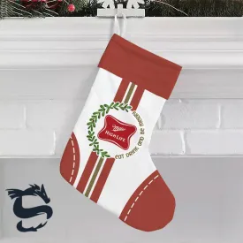 Miller High Life Eat Drink And Be Merry Christmas Stockings