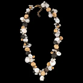 River Pebble Necklace - Contour