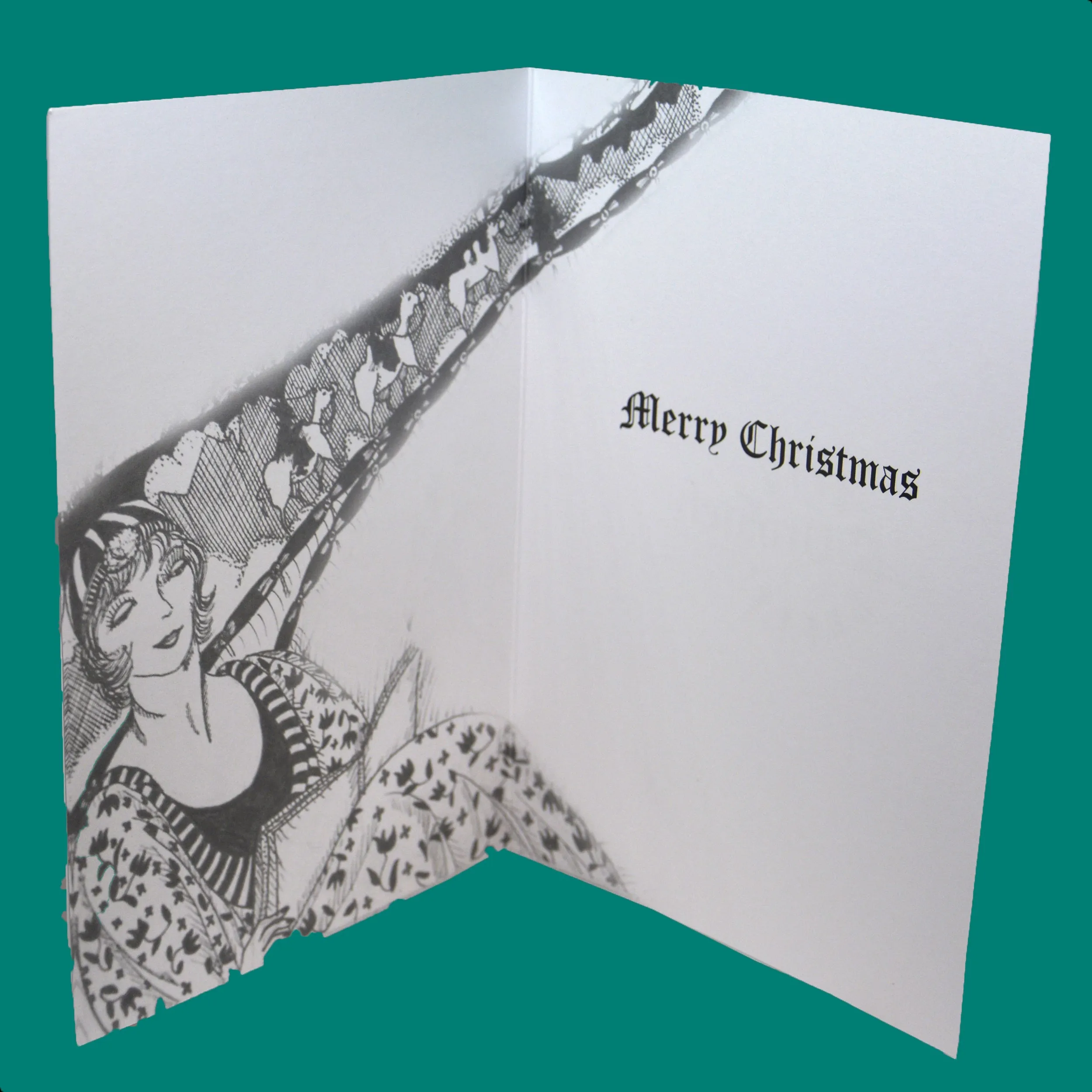 Set of 4 Three Wise Men Christmas Cards