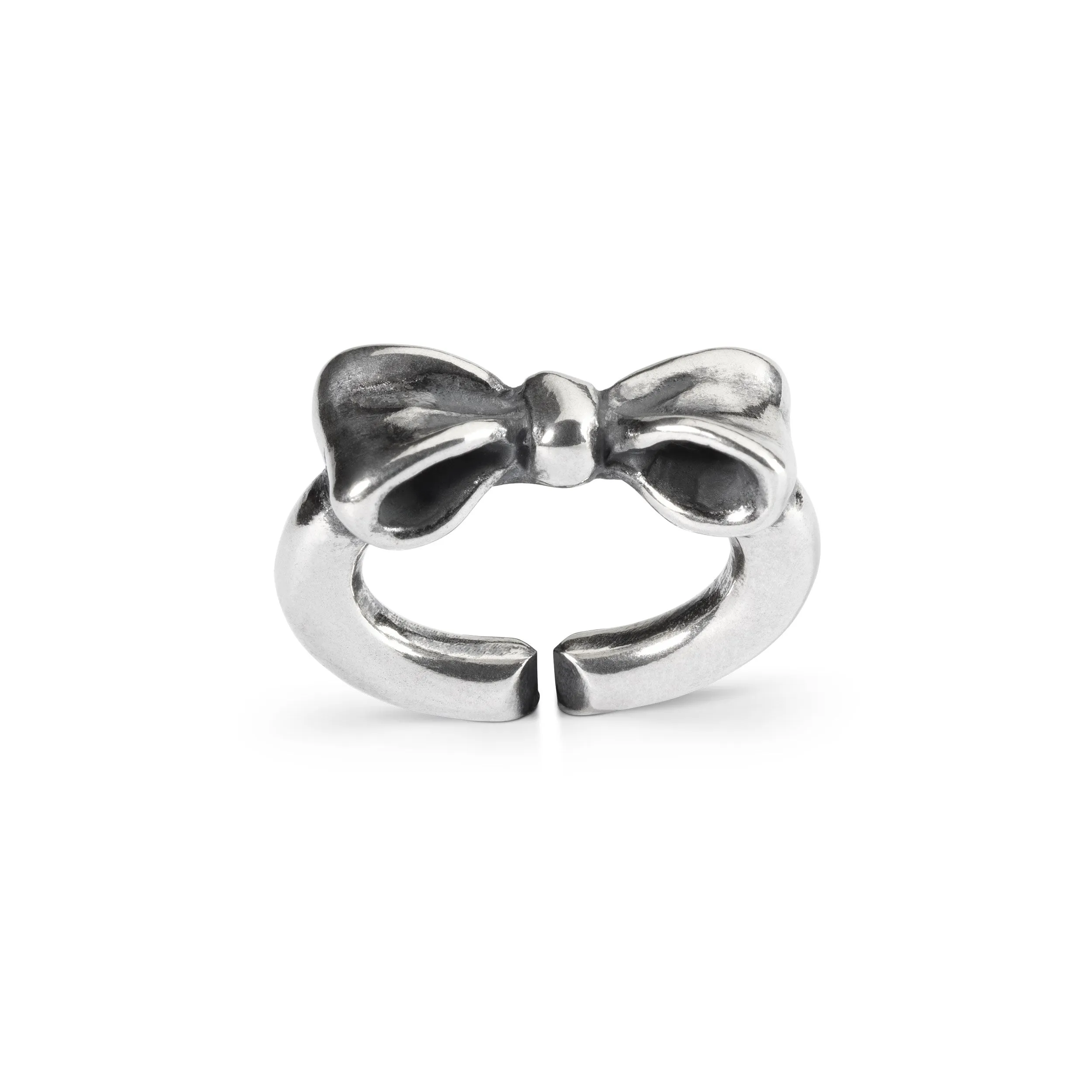 Single Bow, Single Silver Link