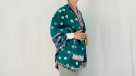 Vintage Kantha Wrap Shrug.