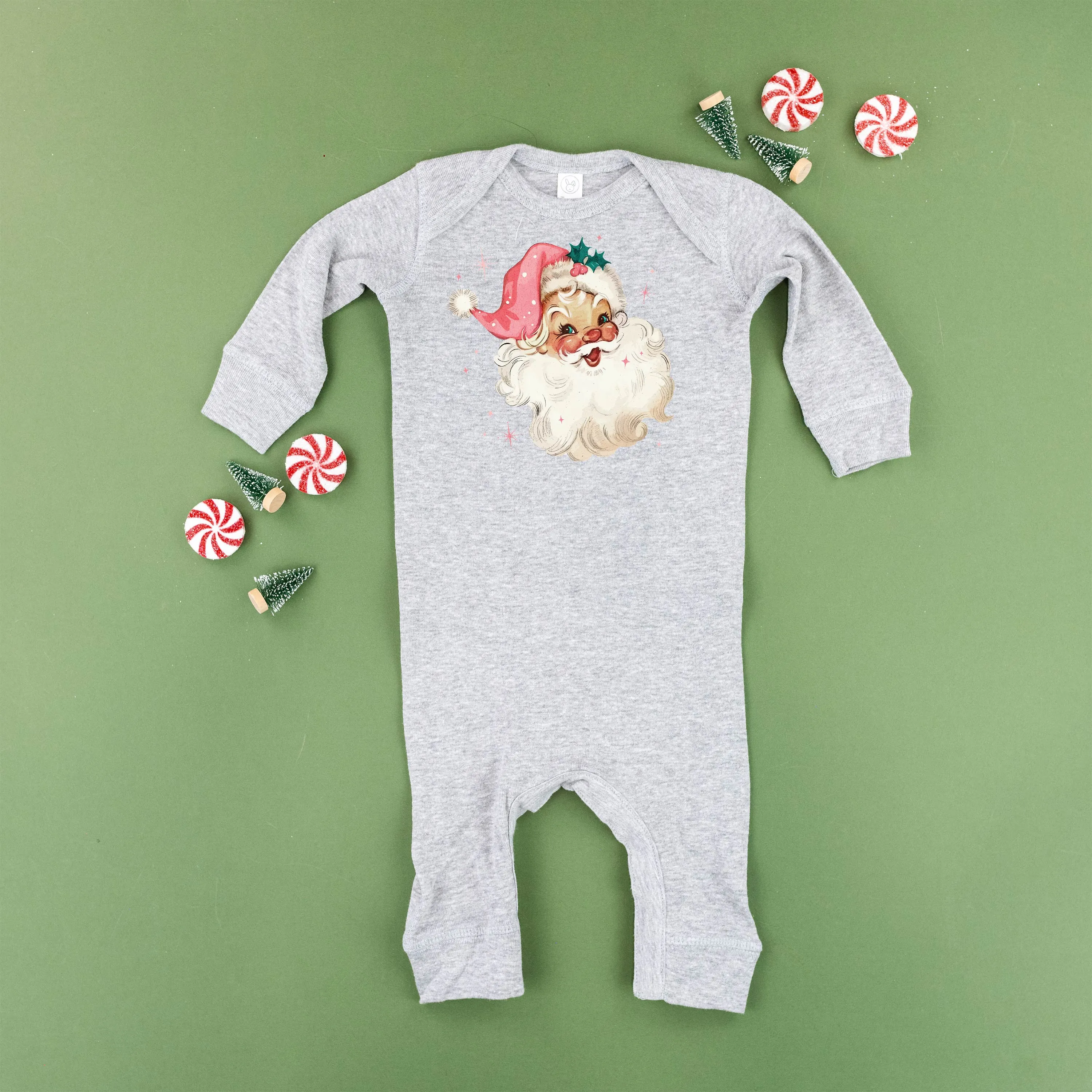 Watercolor Santa - Baby Sleeper
