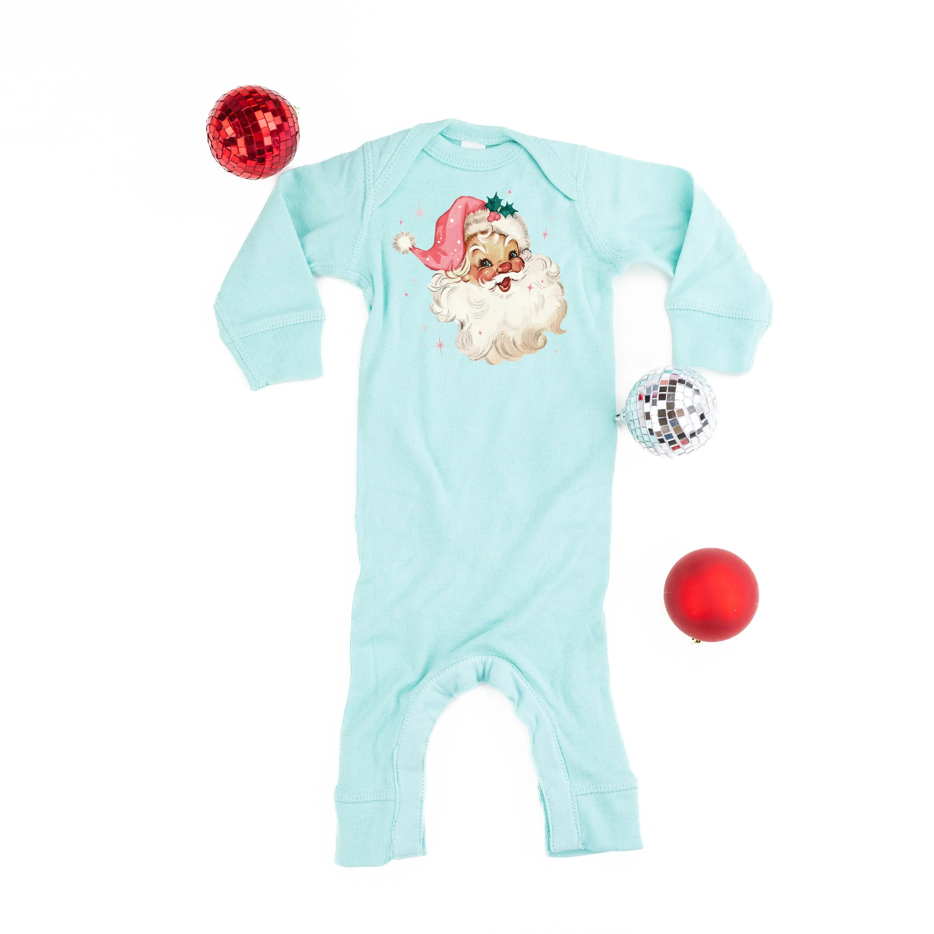 Watercolor Santa - Baby Sleeper